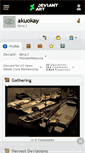 Mobile Screenshot of akuokay.deviantart.com