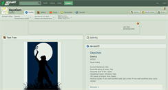 Desktop Screenshot of dayooom.deviantart.com
