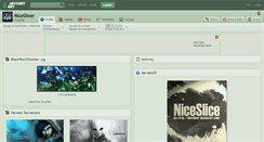 Desktop Screenshot of niceslicer.deviantart.com