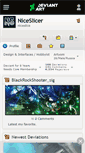 Mobile Screenshot of niceslicer.deviantart.com