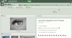 Desktop Screenshot of celtic--spirit.deviantart.com