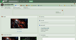 Desktop Screenshot of chamillitarysk8r.deviantart.com