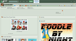Desktop Screenshot of doodlebynight.deviantart.com