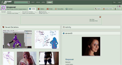 Desktop Screenshot of klwpower.deviantart.com