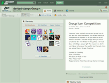 Tablet Screenshot of deviant-stamps-group.deviantart.com