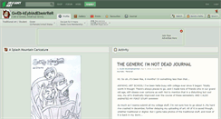 Desktop Screenshot of gweb-keybladebearrer.deviantart.com