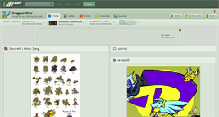 Desktop Screenshot of draguunthor.deviantart.com