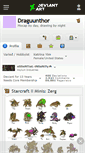 Mobile Screenshot of draguunthor.deviantart.com