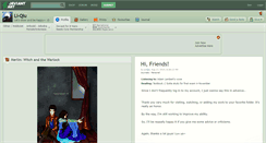 Desktop Screenshot of li-qiu.deviantart.com