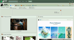 Desktop Screenshot of kejeki.deviantart.com