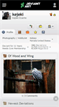 Mobile Screenshot of kejeki.deviantart.com