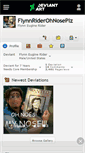 Mobile Screenshot of flynnriderohnoseplz.deviantart.com
