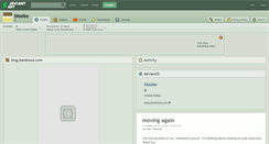 Desktop Screenshot of bloobe.deviantart.com