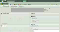 Desktop Screenshot of dirtydanplz.deviantart.com