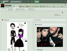 Tablet Screenshot of darkdaga.deviantart.com