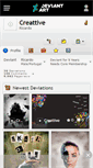 Mobile Screenshot of creattive.deviantart.com