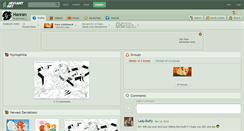Desktop Screenshot of hanran.deviantart.com