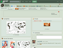 Tablet Screenshot of hanran.deviantart.com