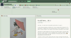 Desktop Screenshot of piccoloisgreen.deviantart.com