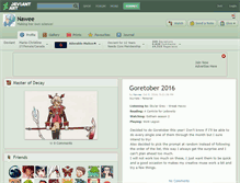 Tablet Screenshot of nawee.deviantart.com