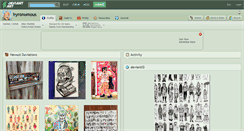 Desktop Screenshot of hyronomous.deviantart.com