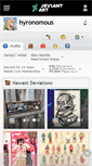 Mobile Screenshot of hyronomous.deviantart.com