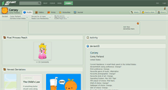 Desktop Screenshot of corzey.deviantart.com