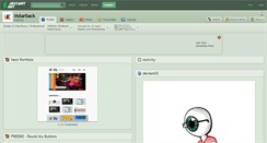 Desktop Screenshot of mstarback.deviantart.com