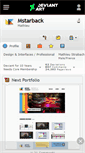Mobile Screenshot of mstarback.deviantart.com