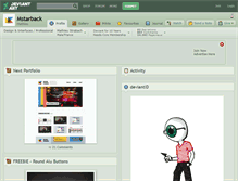 Tablet Screenshot of mstarback.deviantart.com