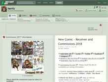 Tablet Screenshot of karniz.deviantart.com