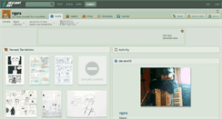 Desktop Screenshot of ngara.deviantart.com
