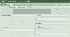 Desktop Screenshot of bb0x.deviantart.com
