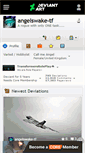 Mobile Screenshot of angelswake-tf.deviantart.com