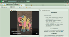 Desktop Screenshot of mylittleponyfimgroup.deviantart.com