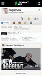 Mobile Screenshot of cupsmou.deviantart.com