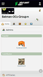 Mobile Screenshot of batman-ocs-group.deviantart.com