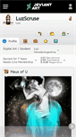 Mobile Screenshot of luzscruse.deviantart.com