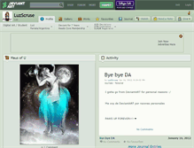 Tablet Screenshot of luzscruse.deviantart.com