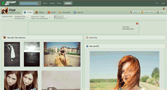 Desktop Screenshot of olyai.deviantart.com
