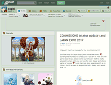 Tablet Screenshot of eagiel.deviantart.com