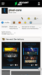 Mobile Screenshot of pixel-core.deviantart.com