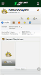 Mobile Screenshot of edtheshrimpplz.deviantart.com