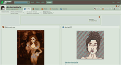 Desktop Screenshot of devine-tentacle.deviantart.com