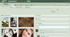 Desktop Screenshot of in5p1r3.deviantart.com