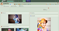 Desktop Screenshot of minako55nz.deviantart.com