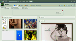 Desktop Screenshot of loki-rei.deviantart.com