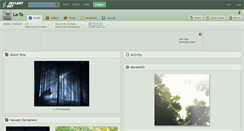 Desktop Screenshot of la-ta.deviantart.com