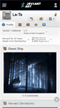Mobile Screenshot of la-ta.deviantart.com