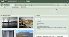 Desktop Screenshot of lumbard.deviantart.com